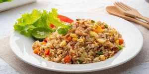 Nasi Goreng Tuna Jagung, Cara Bikinnya Simpel Banget