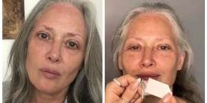 Potret Transformasi Makeup Nenek Ini Bikin Tercengang, Ternyata Cuma Pakai Selotip!