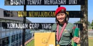 Sosok Indah Puspita Sari, Bintara Cantik yang Raih Nilai Tertinggi di Kopassus