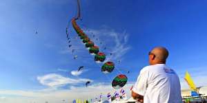 Festival Kaghati Kolope 2022 di Sulawesi Tenggara, Sajikan Pameran Layang-layang Tertua di Dunia