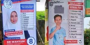 10 Potret Spanduk Ini Bikin Mikir Dua Kali, Dikira Poster Caleg Ternyata…