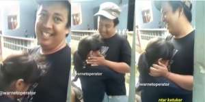 Viral Anak Menangis Histeris Larang Ayah Ikut Sembelih Hewan Kurban: `Entar Ketuker`