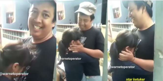 Viral Anak Menangis Histeris Larang Ayah Ikut Sembelih Hewan Kurban: `Entar Ketuker`