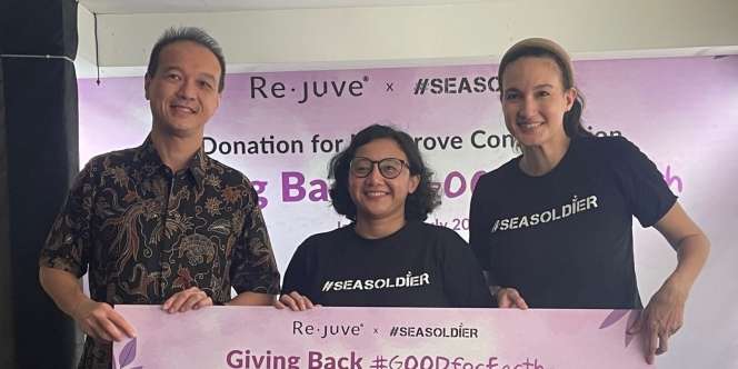 Nadine Chandawinata Ajak Kaum Muda Ikut Lestarikan Mangrove