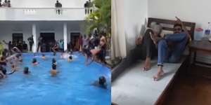 Viral Video Warga Termukan Tumpukan Uang di Kediaman Presiden Sri Lanka