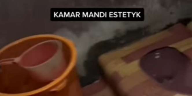 Mau Terlihat Estetik, Lantai Kamar Mandi Ini Malah Bikin Warganet Khawatir