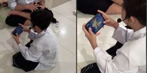 Ahli Multitasking, Viral Bocah Takbiran Sambil Main Game, Warganet Ikut Deg-degan