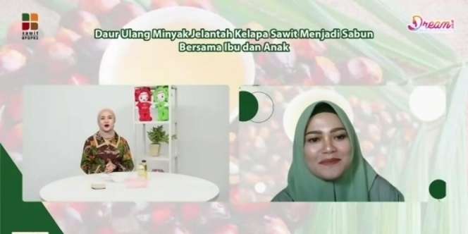 Bisa Dipraktekkan di Rumah, Yuk Ajak Anak Daur Ulang Minyak Jelantah Kelapa Sawit Menjadi Sabun dengan Mudah