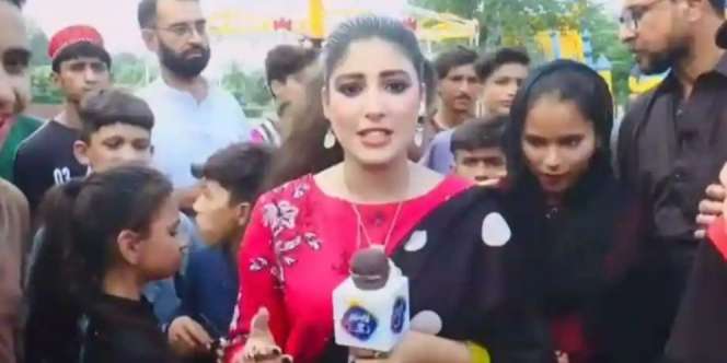 Reporter Wanita Tampar Bocah Laki-Laki saat Siaran Langsung, Ternyata Ini Penyebabnya
