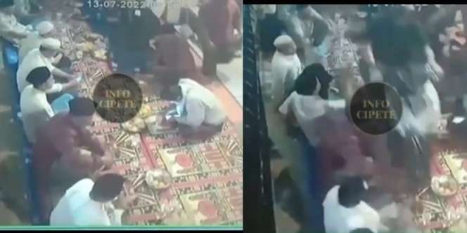 Viral Pemotor Terobos Jemaah Tahlilan dan Lindas Makanan di Jaksel, Warga Ngamuk