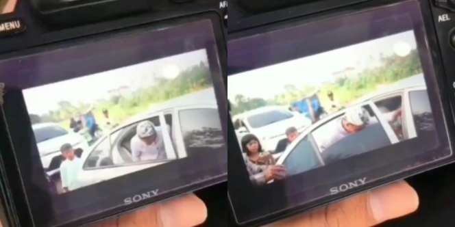 Mau Ngakak tapi Kasihan! Momen Kocak Pengantin Pria Turun dari Mobil Tiba-Tiba Kepala Terjepit Kaca Jendela