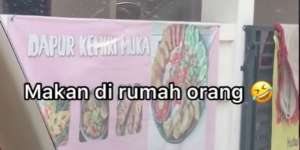 Disangka Warung, Netizen Ini Malah 'Numpang' Makan di Rumah Orang karena Aplikasi Ojol