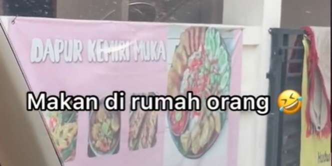 Disangka Warung, Netizen Ini Malah 'Numpang' Makan di Rumah Orang karena Aplikasi Ojol