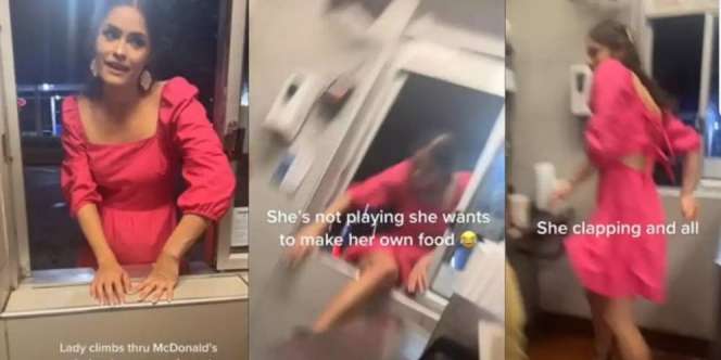 Ingin Masak Sendiri, Seorang Wanita Sampai Panjat Dapur McDonald's