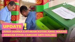Jusuf Hamka Ciptakan Kotak Amal Masjid dengan Fitur Canggih Anti-Maling