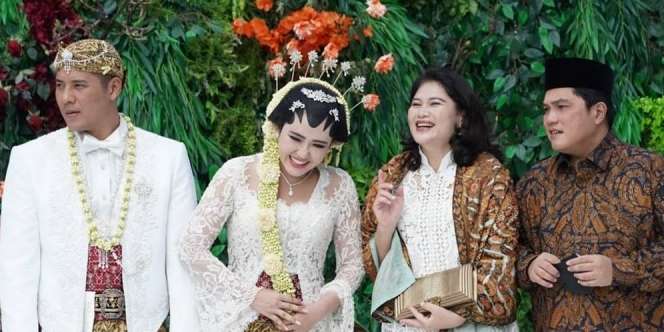 Jadi Saksi Pernikahan Via Vallen, Erick Thohir Ungkap Kunci Langgeng Rumah Tangganya