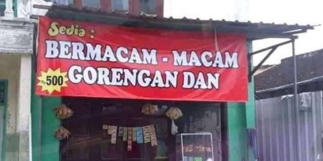 11 Potret Warung Super Nyeleneh, Bikin Pembelinya Garuk Kepala