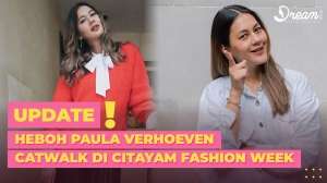 Heboh Paula Verhoeven Catwalk di Citayam Fashion Week