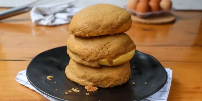 Cara Membuat Roti Bun Isi Mentega dengan Air Fryer