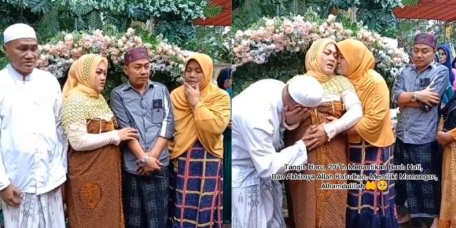 20 Tahun Menanti Kehamilan, Momen 7 Bulanan Ini Penuh Haru, Keluarga dan Tamu Banjir Air Mata