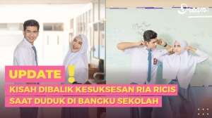 Kisah di Balik Kesuksesan Ria Ricis Saat Duduk di Bangku Sekolah