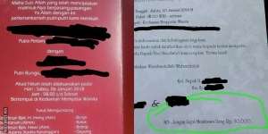 10 Potret Undangan Pernikahan Ini Bikin Gagal Paham, Harus Mikir Dua Kali!