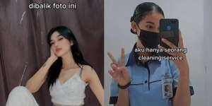8 Potret Cleaning Service Viral yang Cantiknya Bak Bidadari, Disebut Pantas Jadi Model!
