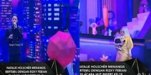 Sambil Menggendong Baby Adzam, Momem Nathalie Holscher Pertemukan dengan sang Kakak Rizky Febian
