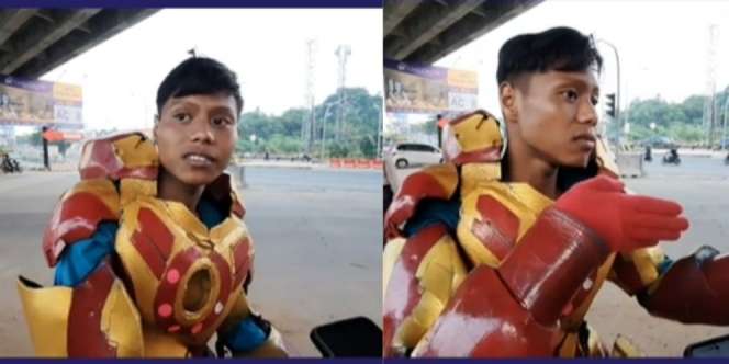 Disambangi Gubernur Ridwan Kamil, Iron Man Cibubur: `Mau Angkat Motornya, Gak Kuat`