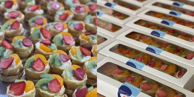 Cocok Dijadikan Hantaran Buat Kerabat, Soes Buah Ini Punya Rasa Lezat