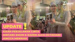Kisah Perjalanan Cinta Bintang Emon dan Raden Alca Octaviani hingga Menikah