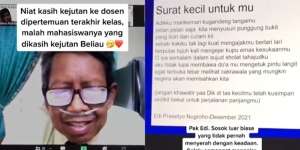 Mengajar Sambil Pakai Selang Oksigen, Isi Surat Perpisahan Dosen untuk Mahasiswa Bikin Mewek