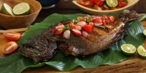 Kerapu Bakar Jeruk Limau, Bumbu Manisnya Legit Meresap
