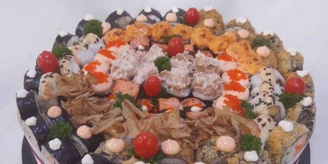 Puas-puaskan Makan Sushi di Rumah dengan Sajian Sushi Platter Istimewa di Jakarta