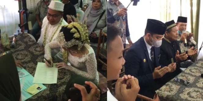 Penghulu Muda dan Ganteng dari Kalideres Pimpin Akad Nikah Malah Bikin Salfok, Netizen: Pengantin Pria Auto 'Insekyur'