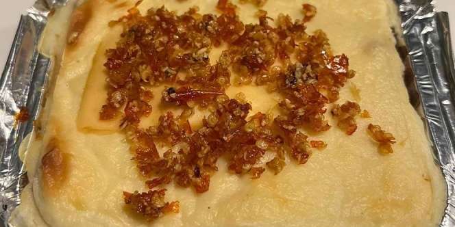 Gurihnya Spaghetti Cheese Brulee, Bikin Lelah Selepas Kerja Jadi Tak Terasa