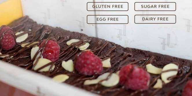 Lezatnya Guilty Free Raspberry Brownies, Bikin Bebas Worry saat Memakannya