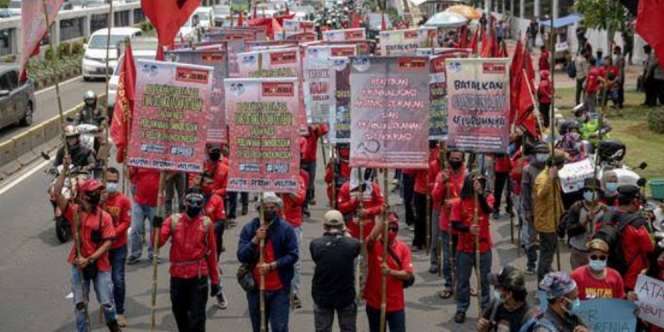 Kecewa Gubernur Anies Tak Banding Putusan UMP, Buruh Ancam Mogok Kerja
