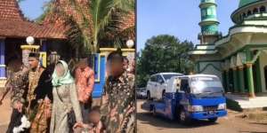 Tak Kuat Dibawa Rombongan Pengantin, Seserahan ala Sultan Pengantin Ini Diangkut Pakai Truk