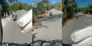 Viral Aksi Dua Pria Selamatkan Tempe Jatuh di Jalan dan Mengembalikannya ke Pemiliknya Sampai Kejar-kejaran, Banjir Pujian