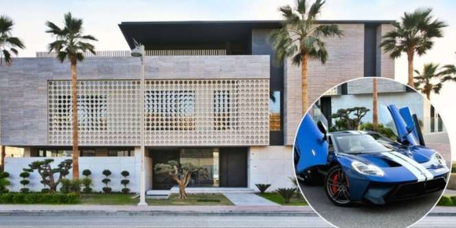 Rumah Sultan di Dubai Parkirannya Dibuat di Bawah Air