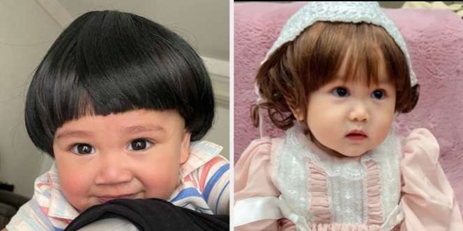 5 Potret Anak Artis Masih Balita Tampil Menggemaskan Pakai Wig