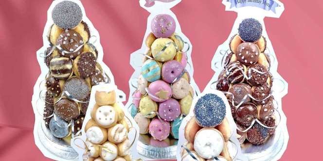 Ada Menu Golden Tower, Hadiah Spesial Buat Para Pecinta Donat