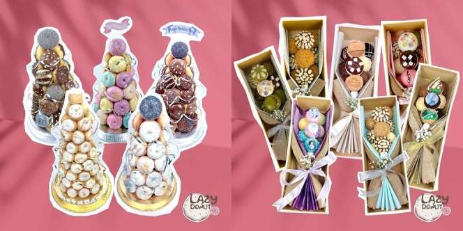 Butuh Kreasi Donat yang Cocok Buat Hadiah Beragam Acara? Lazy Donut Solusinya!