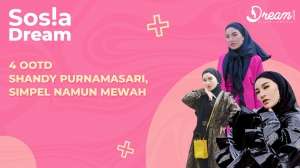 4 OOTD Shandy Purnamasari, Simpel namun Mewah