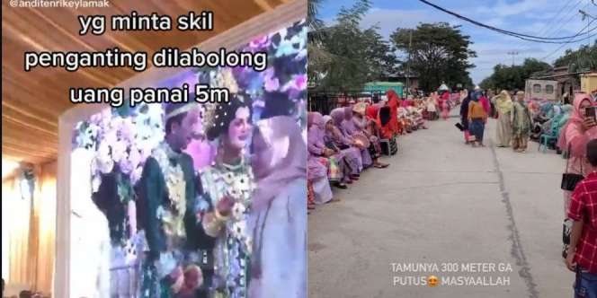 Viral Uang Panai Gadis Bugis Rp5 Miliar, Resepsi Pernikahan Undang 7 Artis, Antrean Tamu 300 Meter Tak Putus