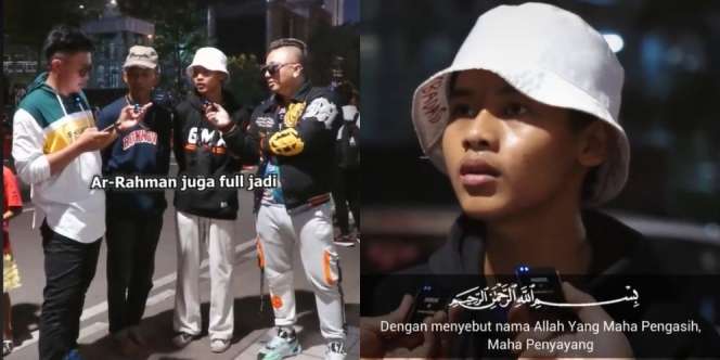 Viral Video Remaja SCBD Baca Alquran dengan Suara Merdu: Sisi Adem Citayam Fashion Week