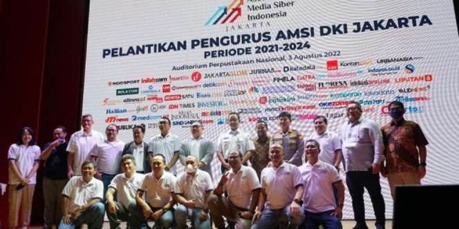 Pengurus AMSI DKI Jakarta 2021-2024 Resmi Dilantik, Anies Baswedan Titip Tebarkan Kepercayaan ke Publik