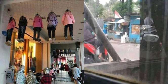 8 Potret Benda di Depan Toko Ini Bikin Kaget, Penampakannya Bikin Jantungan!