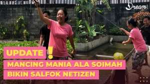 Mancing Mania ala Soimah Bikin Salfok Netizen